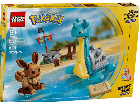 LEGO Pokémon Eevee and Lapras's Treasure Hunt 72162