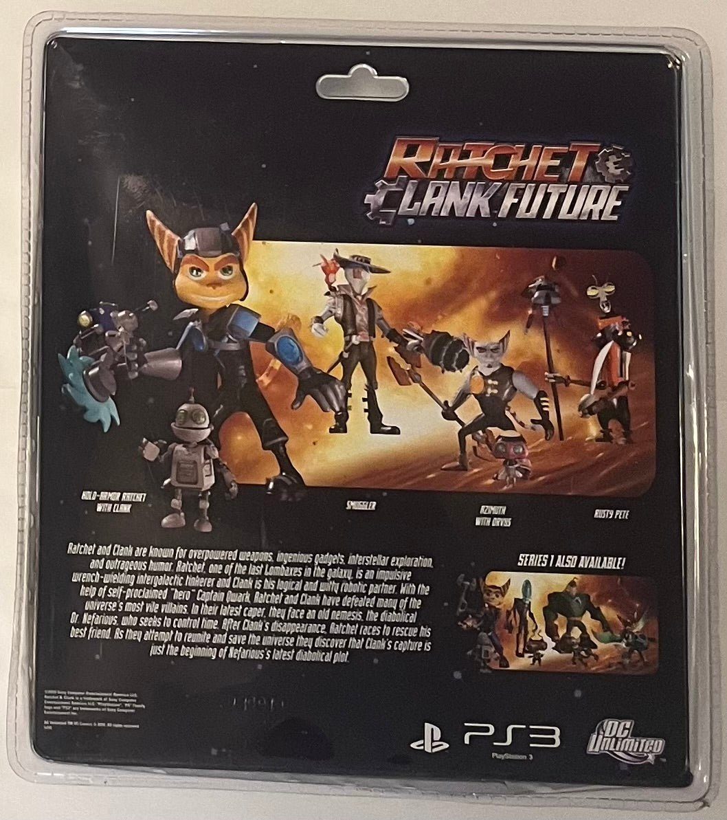 Ratchet & Clank Future Azimuth with Orvus DC Action Figure Set Series 2