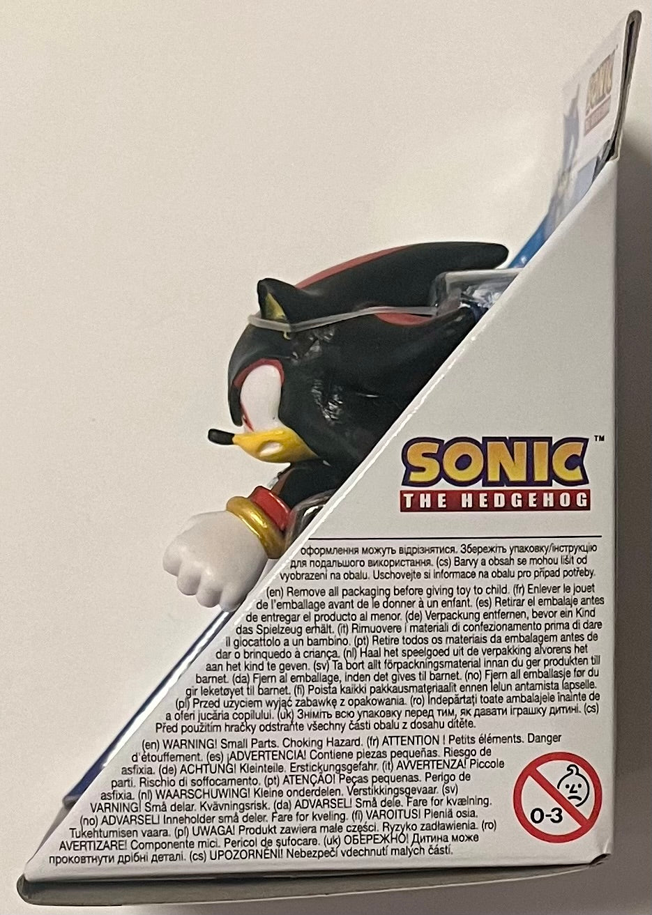Jakks Sonic 2.5" Inch Shadow Articulated Figure Wave 23 Checklane