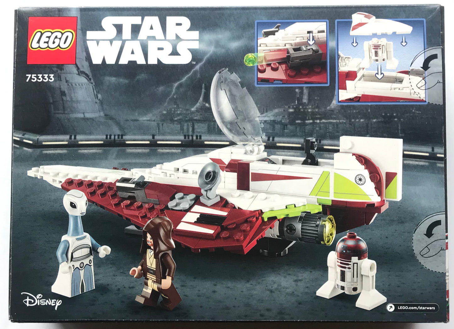 LEGO Star Wars Obi-Wan Kenobi’s Jedi Starfighter Set 75333