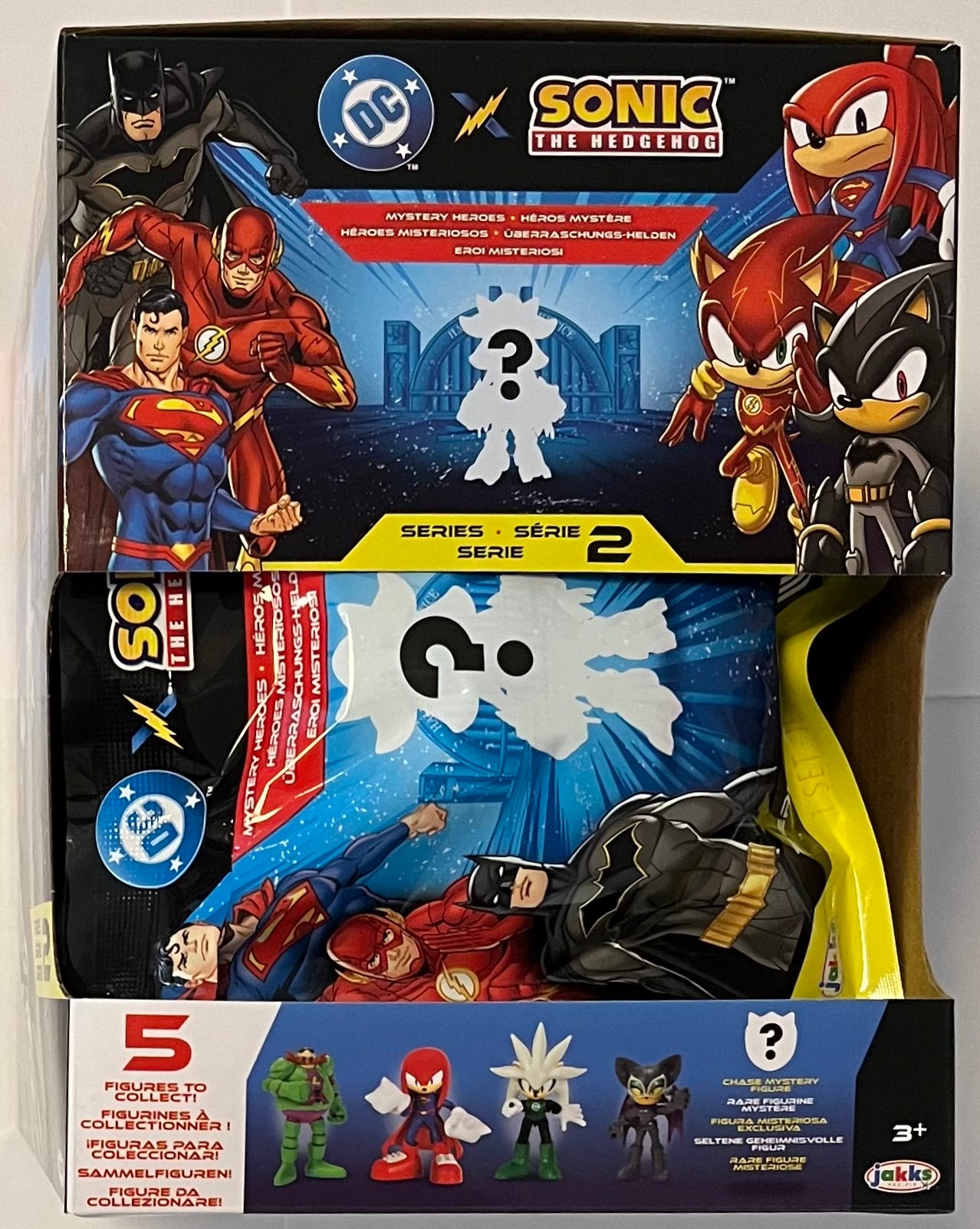 Jakks DC Sonic 2.5" Articulated Figure Blind Bag Series 2