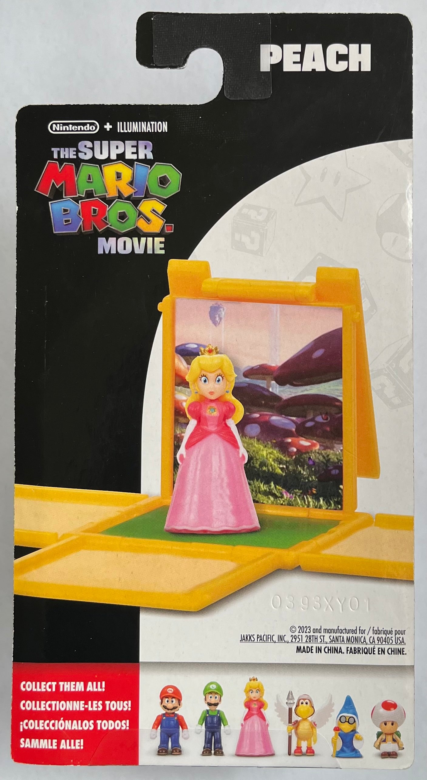 Jakks The Super Mario Bros. Movie Princess Peach Mini Figure