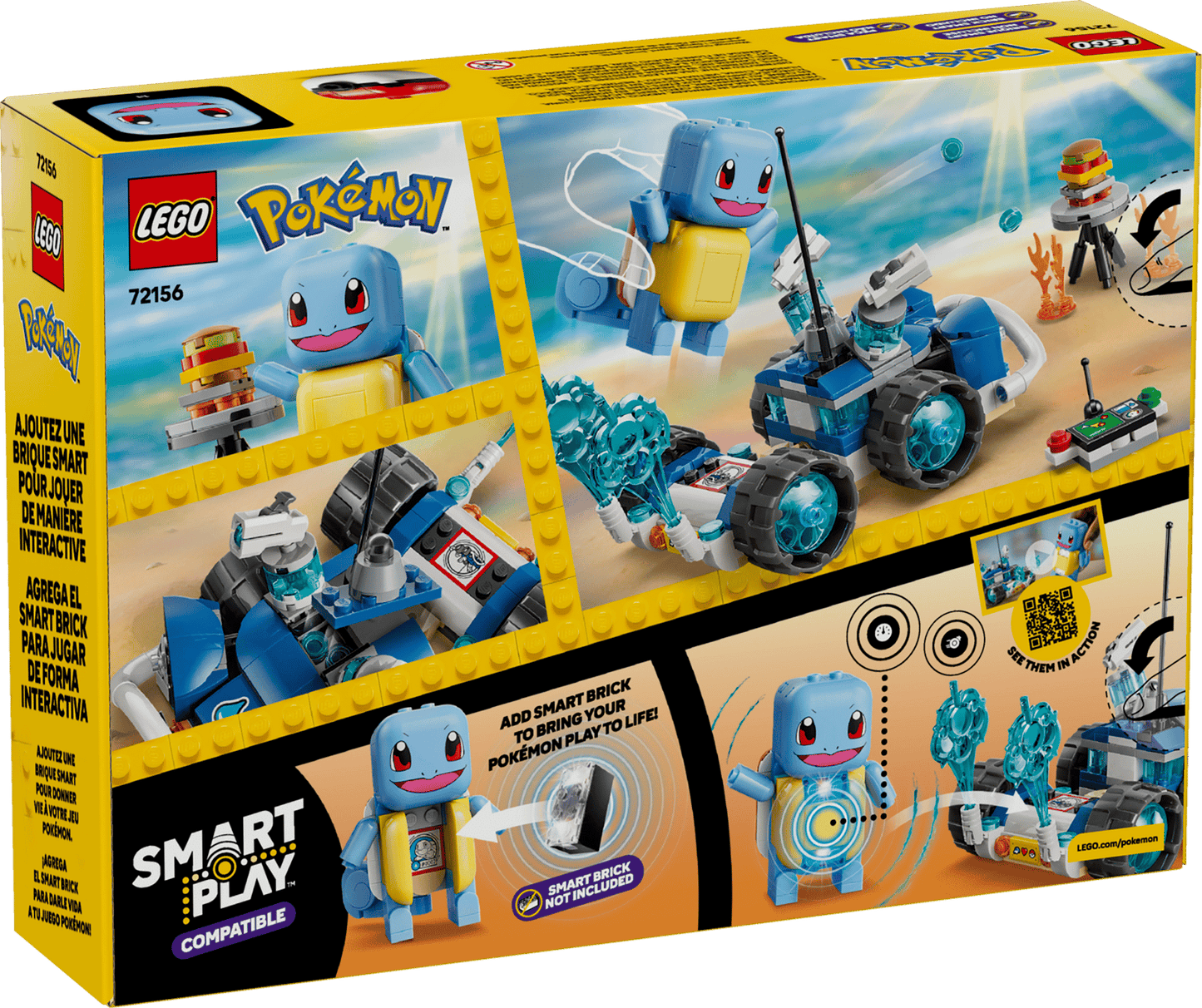 LEGO Pokémon Trainer’s Buggy Adventure with Squirtle 72156
