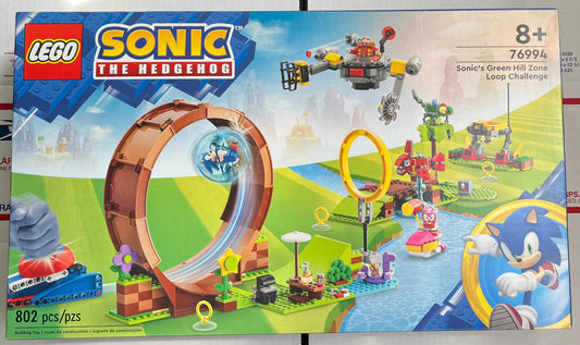 LEGO Sonic the Hedgehog Sonic's Green Hill Zone Loop Challenge Set #76994