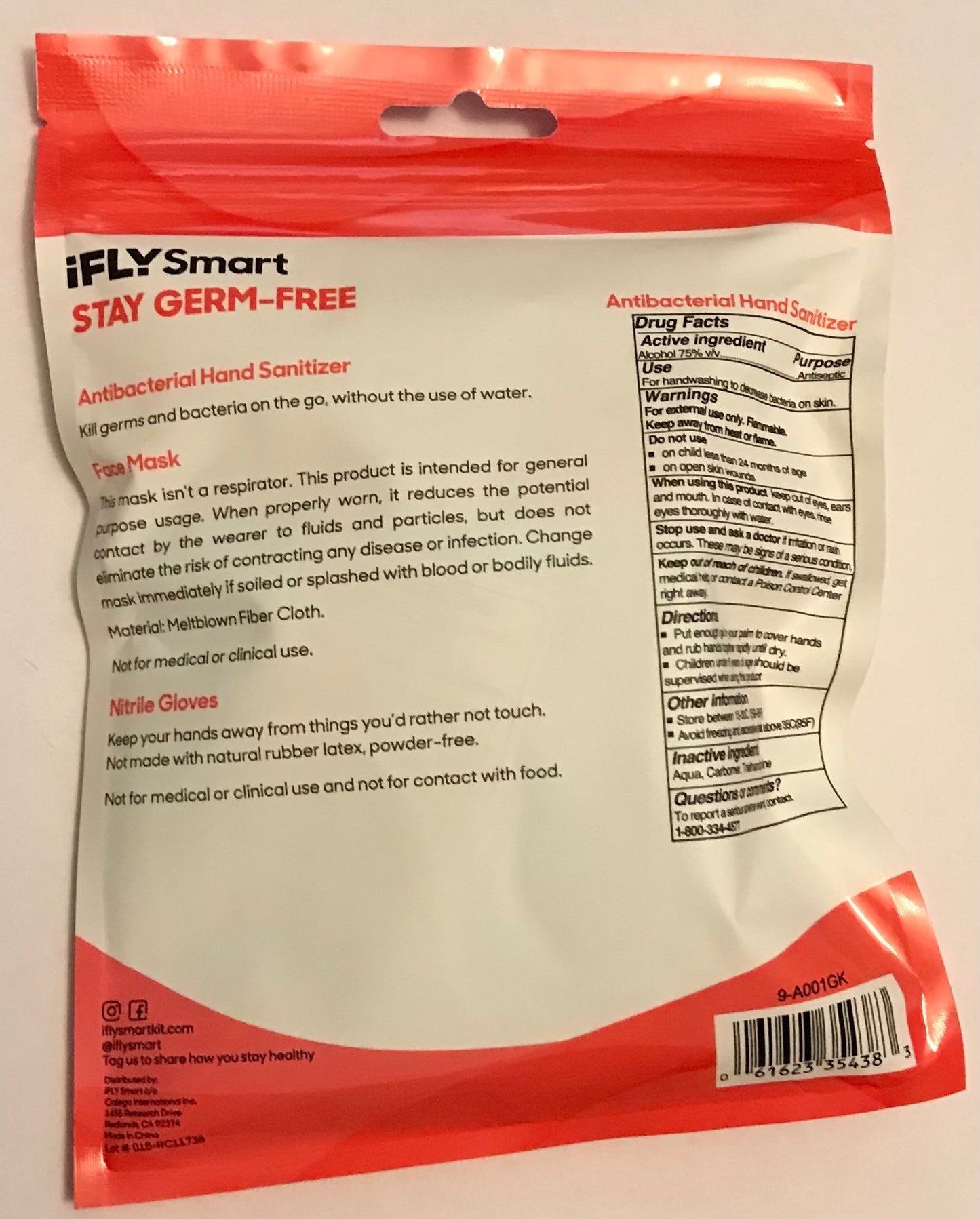 iFLY Germ Free Smart Kit