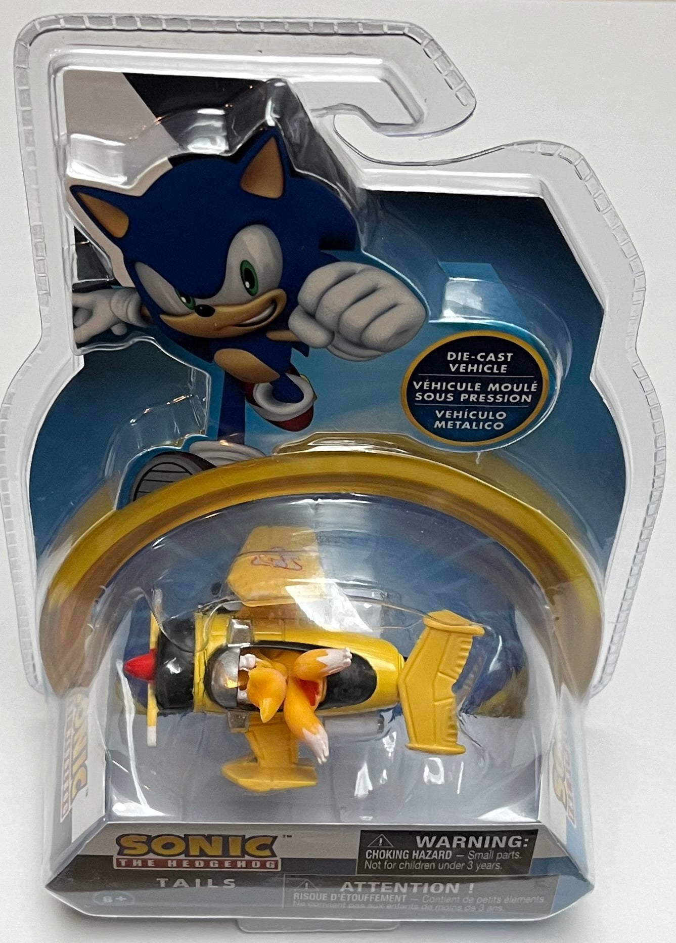 Mini Sonic & Sega All-Stars Racing Tails with Plane (Tornado)