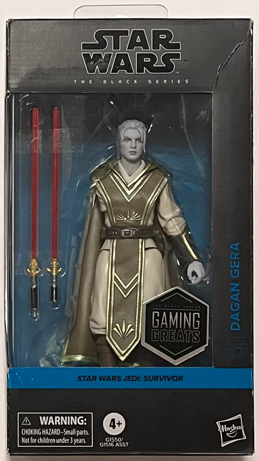 The Black Series Star Wars Jedi: Survivor Dagan Gera 6-Inch Gaming Greats Action Figure (B Condition)