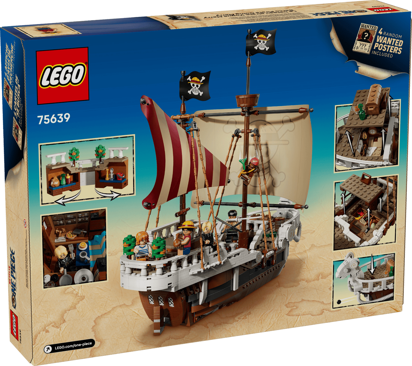 LEGO Netflix ONE PIECE The Going Merry Pirate Ship 75639