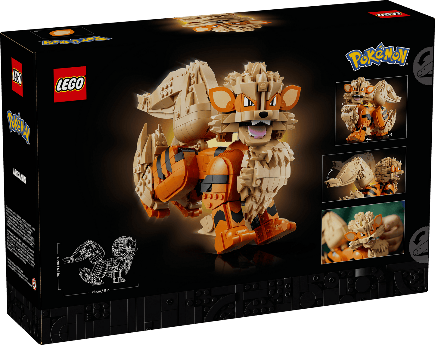 LEGO Pokémon Arcanine 72160