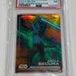 2024 Topps Chrome Star Wars Aayla Secura Jedi Rebel Orange Refractor 12/25 #143 MINT (PSA 9)