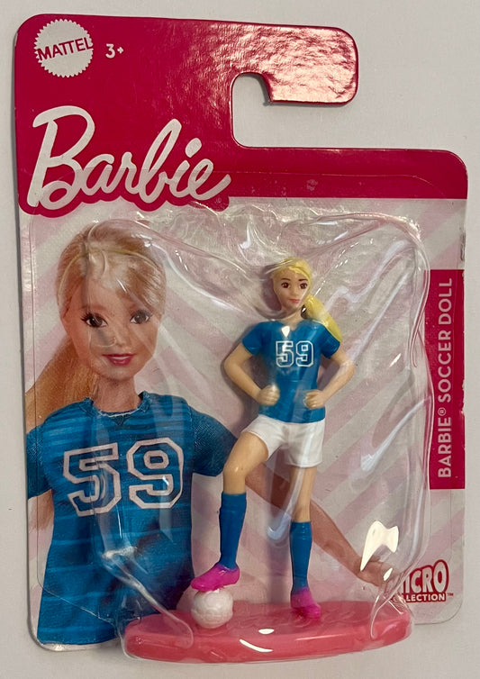Mattel Micro Collection Barbie Soccer Doll (Damaged Box)