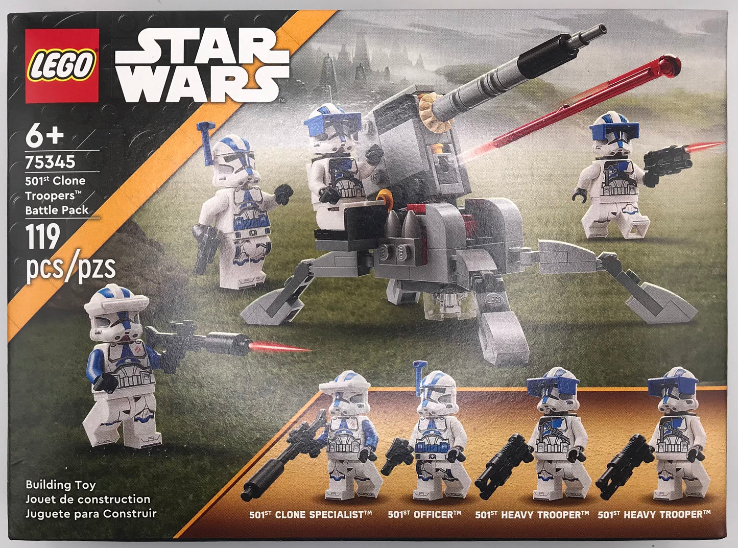 LEGO Star Wars 501st Clone Troopers Battle Pack #75345