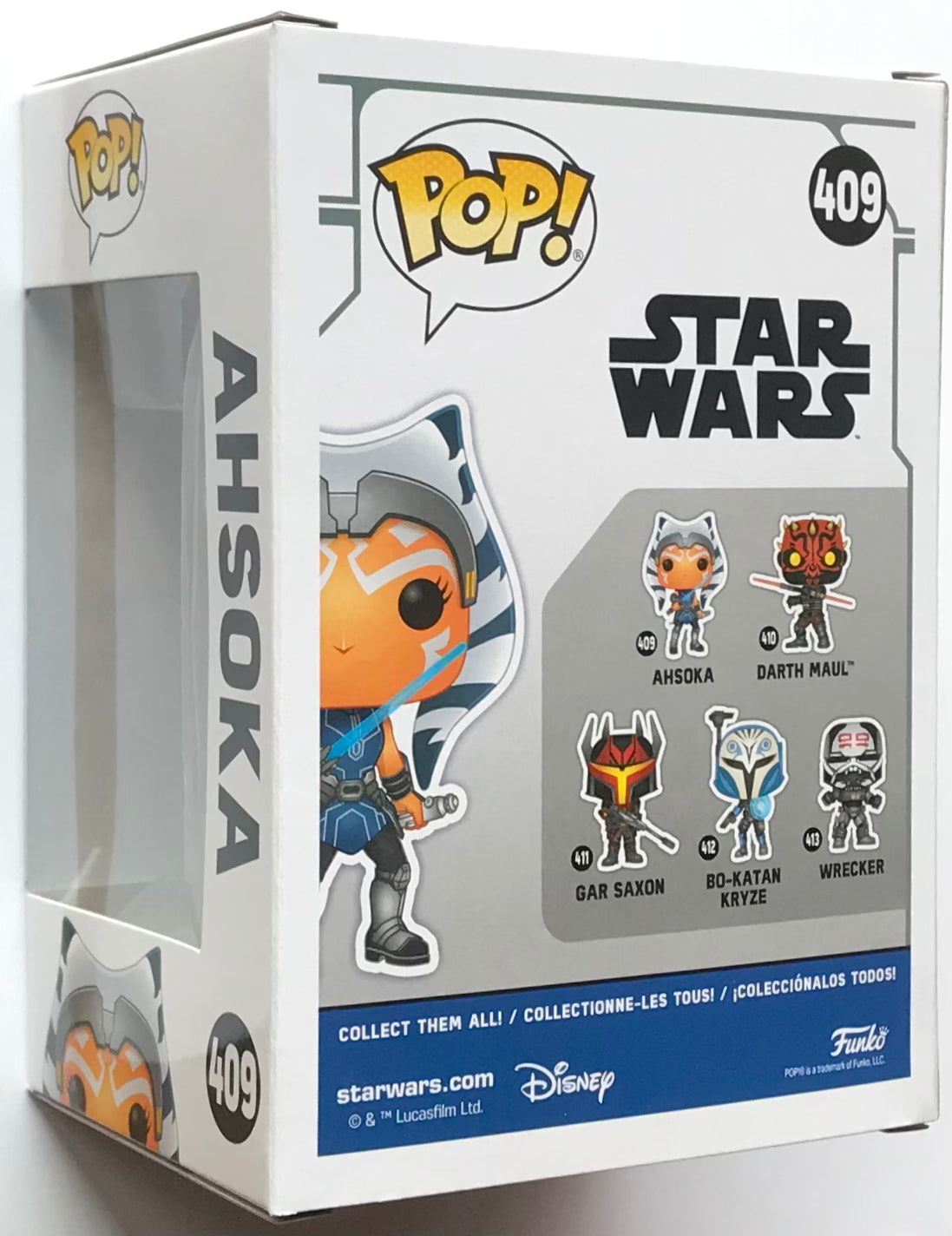 Pop! Star Wars: The Clone Wars Ahsoka Pop! Vinyl Figure #409