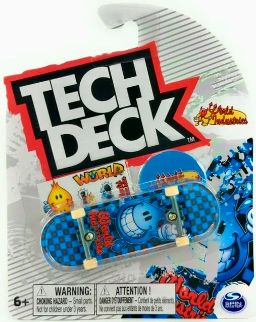 Tech Deck World Industries Checkered Wet Willy Board by Spin Masters