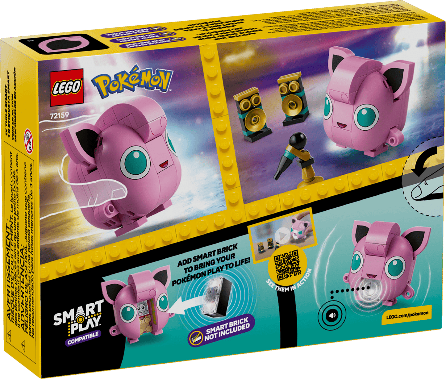 LEGO Pokémon Jigglypuff Concert 72159