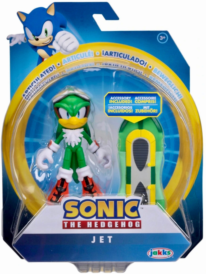 Jakks Sonic 4" Inch Wave 22 Jet Articulated Figure