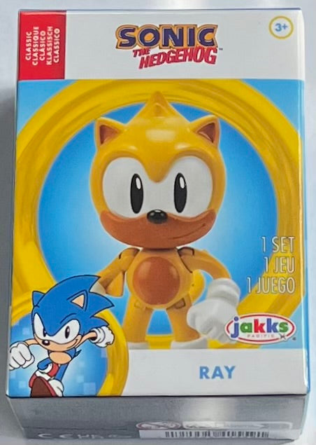 Jakks Sonic 2.5" Inch Boxed Ray Figure