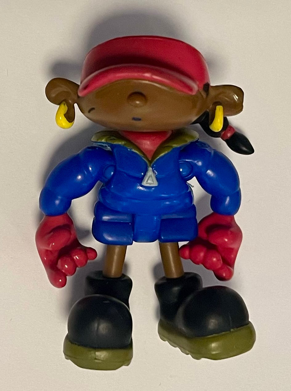 Codename: Kids Next Door Numbuh 5 Abby 3” Articulated Figure (Arctic Version) (B Condition) (Used)