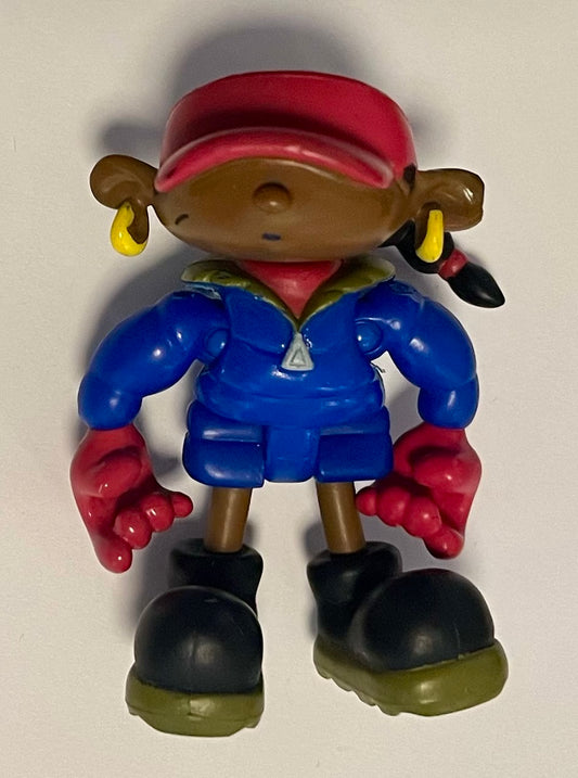 Codename: Kids Next Door Numbuh 5 Abby 3” Articulated Figure (Arctic Version) (B Condition) (Used)