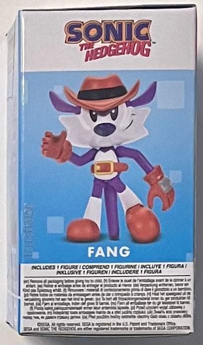 Jakks Sonic 2.5" Inch Boxed Fang Figure Wave 17 Checklane