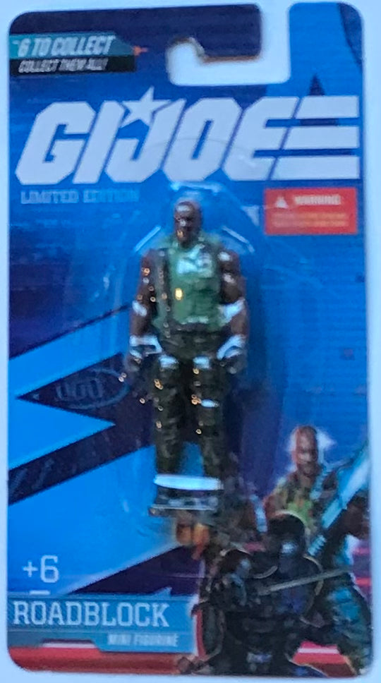 G.I. Joe Limited Edition Roadblock Mini Figurine