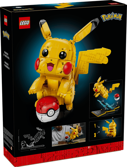 LEGO Pokémon Pikachu and Poké Ball 72152