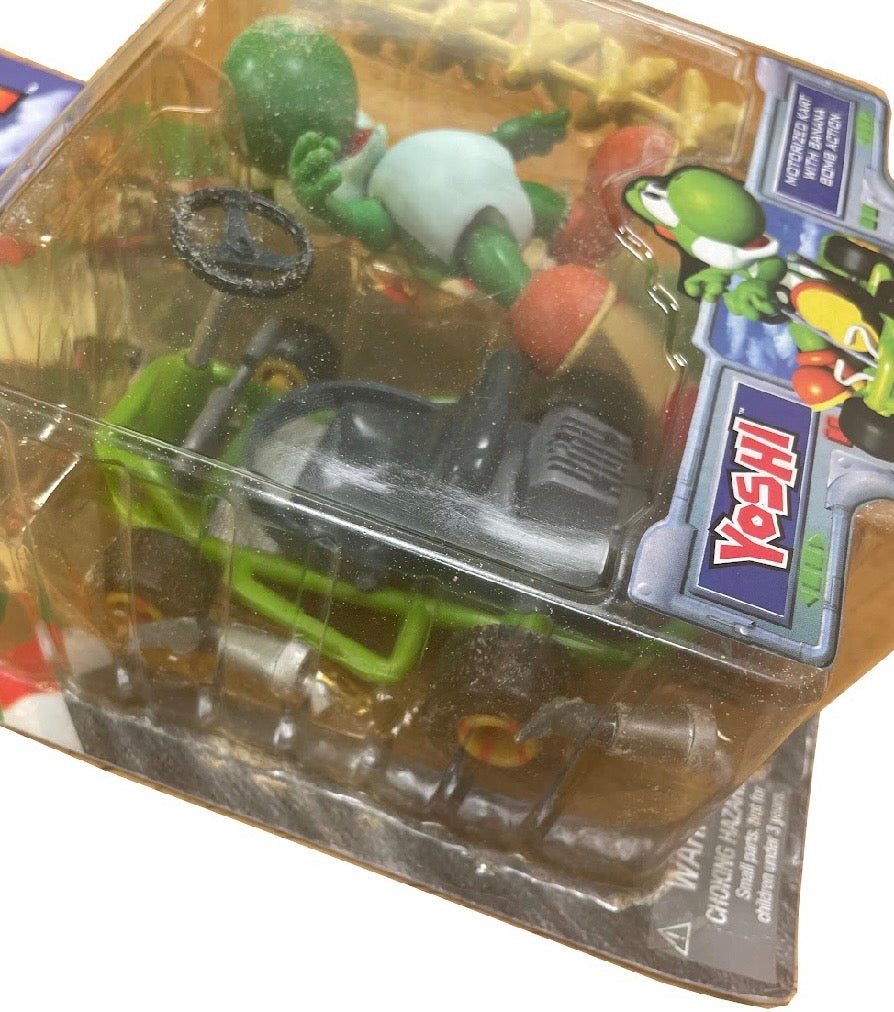 ToyBiz Mario Kart 64 Yoshi Figure with Bananas (D Condition)
