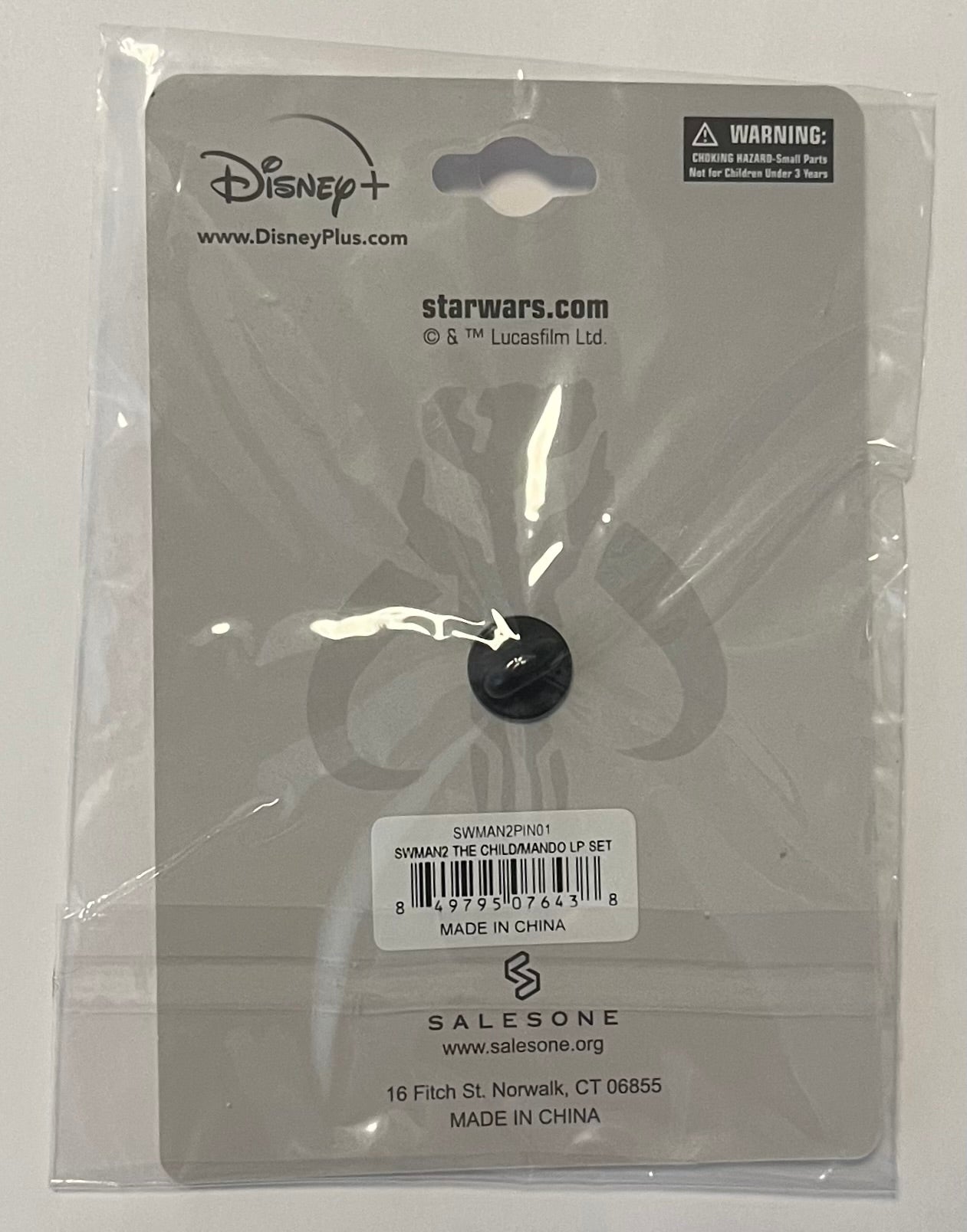 Star Wars The Mandalorian and The Child Collectible Enamel Pin (Toynk Exclusive)
