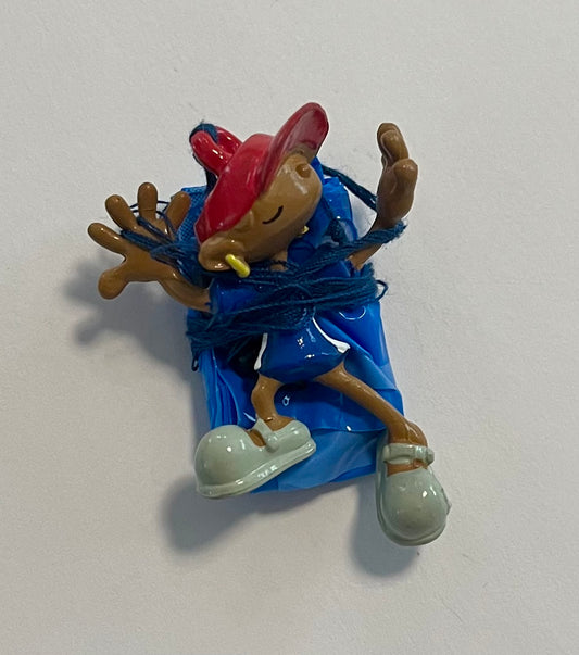 Tech2Go Codename: Kids Next Door Numbuh 5 Abby 1.5” Collection Parachuter Figure V2 (Used)
