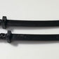 LEGO Black Ninja Sword x2 BUNDLE/LOT (Used)