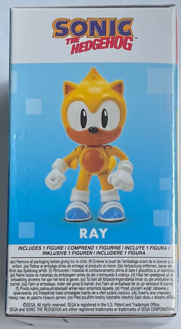 Jakks Sonic 2.5" Inch Boxed Ray Figure