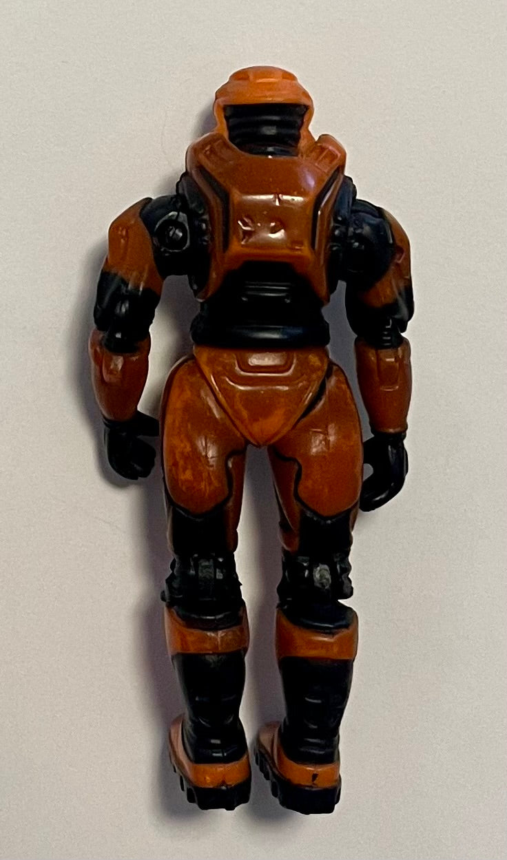 Joyride Studios Halo Mini Series Slayer Orange Spartan 3” Action Figure (Used)