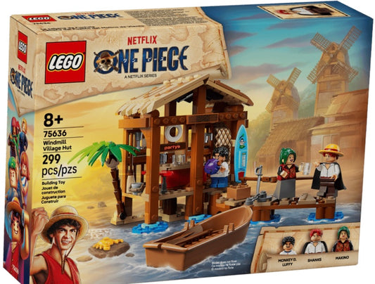 LEGO Netflix ONE PIECE Windmill Village Hut 75636