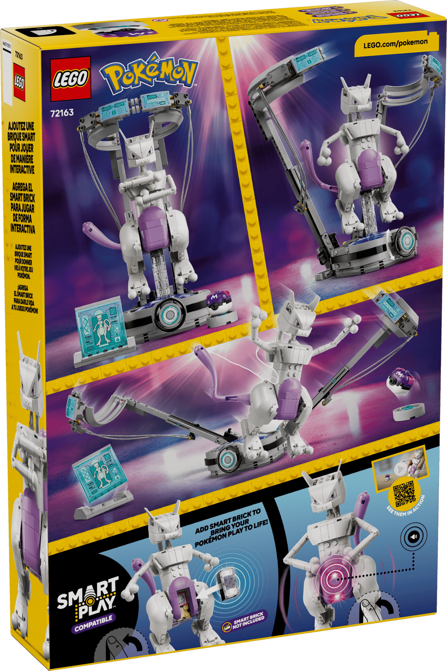 LEGO Pokémon Mewtwo's Lab Break 72163