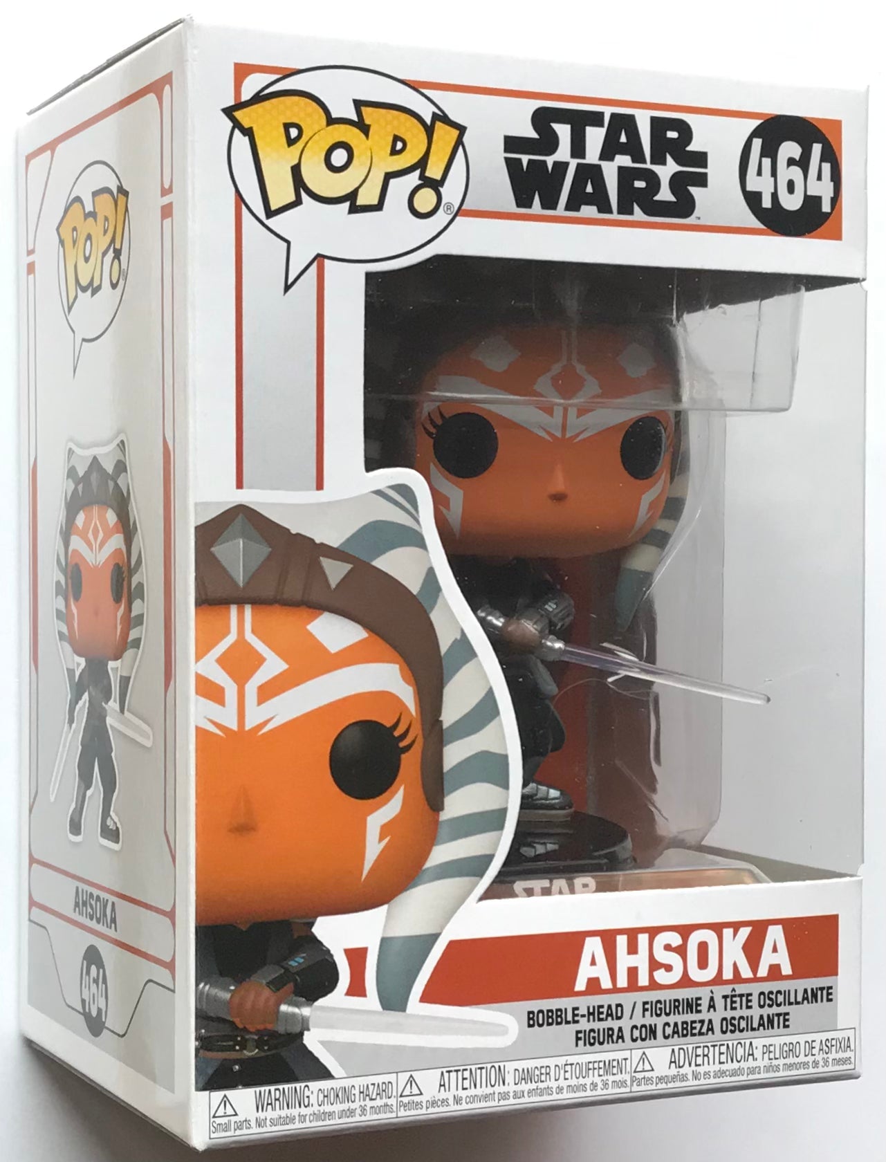 Pop! Star Wars: The Mandalorian Ahsoka Vinyl Figure #464