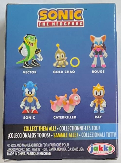 Jakks Sonic 2.5" Inch Boxed Vector Figure