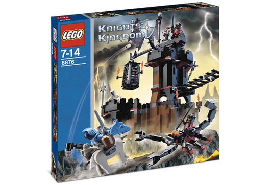 LEGO Knights’ Kingdom Scorpion Prison Cave Set 8876
