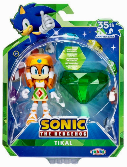 Jakks Sonic 4" Inch Wave 24 Tikal Articulated Figure