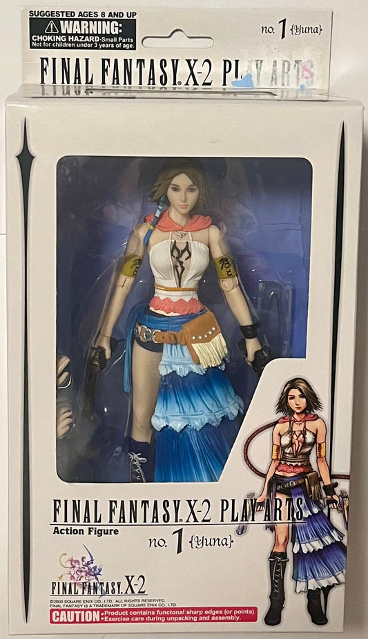 Play Arts Final Fantasy X-2 (10-2) Yuna Action Figure (B Condition)