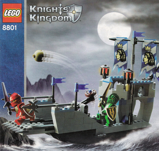 LEGO Knights’ Kingdom Knights’ Attack Barge Set 8801