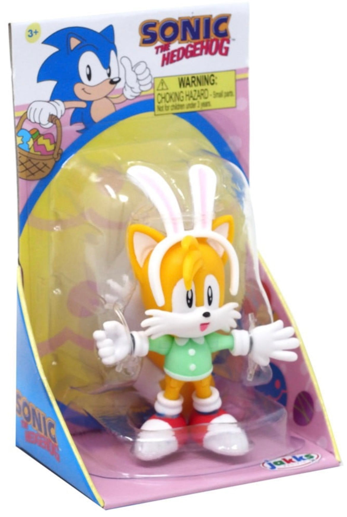 Jakks Sonic 2.5" Inch Classic Tails Articulated Easter Figure Checklane