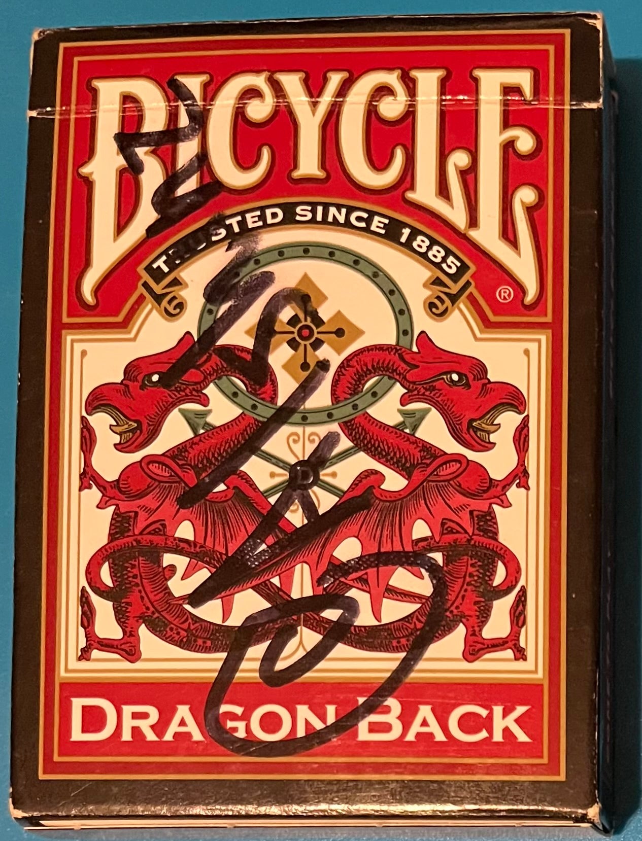 Bicycle Dragon Back Playing Cards (Used)