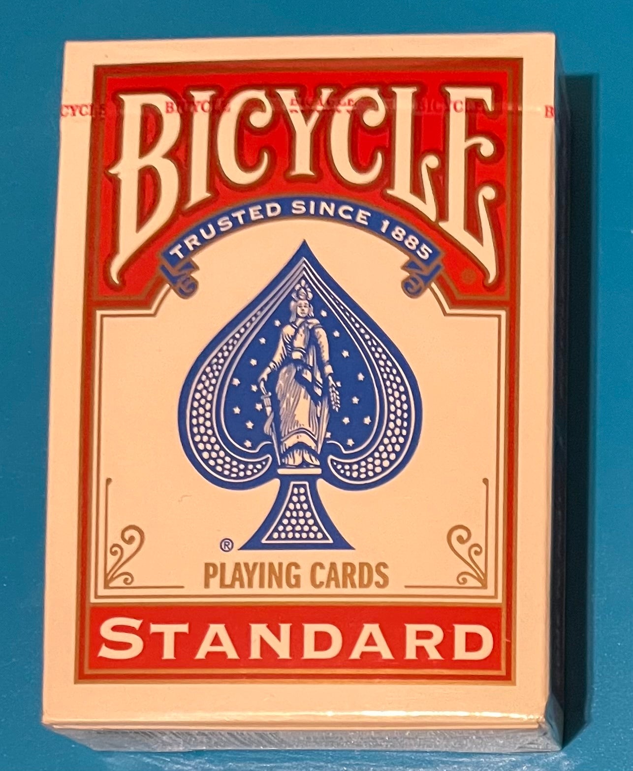 Red Bicycle Playing Cards