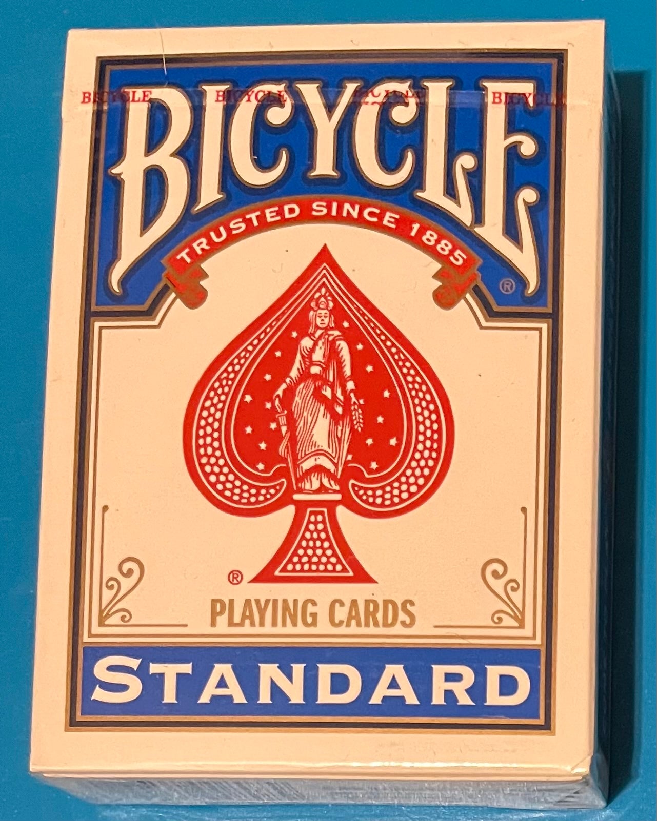 Blue Bicycle Playing Cards