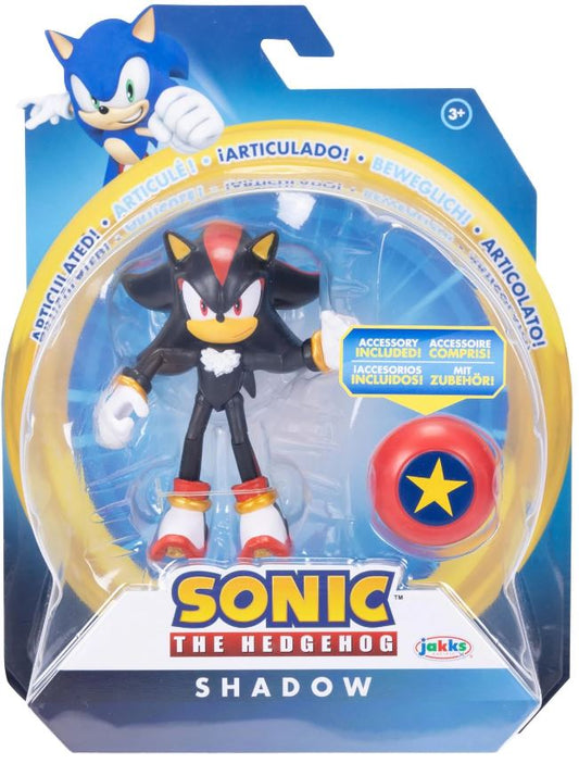 Jakks Sonic 4" Inch Articulated Figure Shadow Wave 15