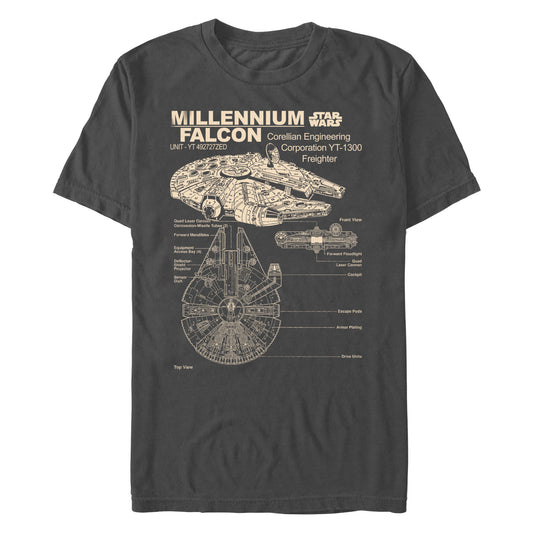 Men's Star Wars Corellian Freighter T-Shirt