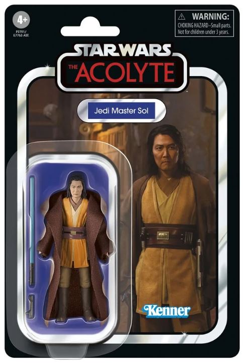 Star Wars: The Acolyte The Vintage Collection Jedi Master Sol 3 3/4-Inch Kenner Figure