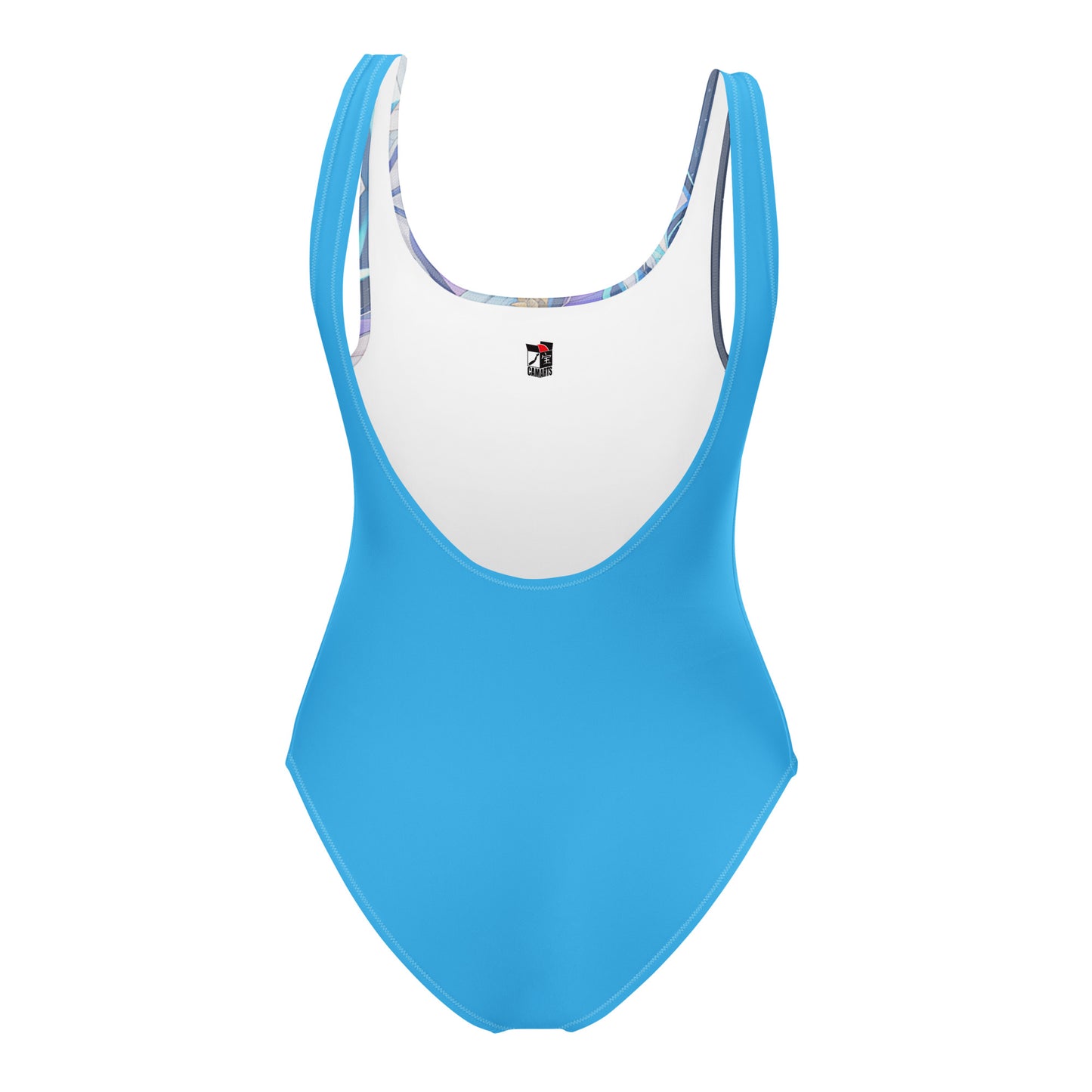 General Azula Ayala Kawieshan Warriors Blue One-Piece Swimsuit