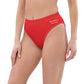 Kawieshan Warriors Red High-waisted Bikini Bottom