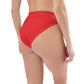 Kawieshan Warriors Red High-waisted Bikini Bottom